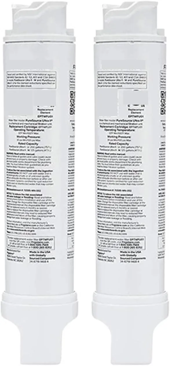 Water Purification Filter Replacement Water Ｆilter(2 PCS)