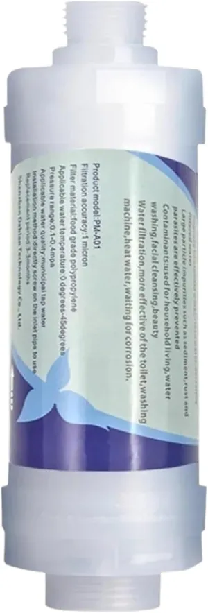 Water Purification Filter Shower Filter Water Filter Cartridge,Pre-Filter Water Softer for Wash Machine and Toilet