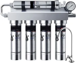 Water Purification Filter Water Filtration Tap Water Filter Purifier Stainless Steel Filter Water Purifier Direct Drinking Whole House Purification