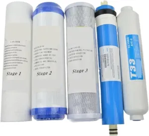 Water Purification Filter Water Purifier 5 Stage Filter Cartridge 75 Membrane Reverse Osmosis Water Filters for Household