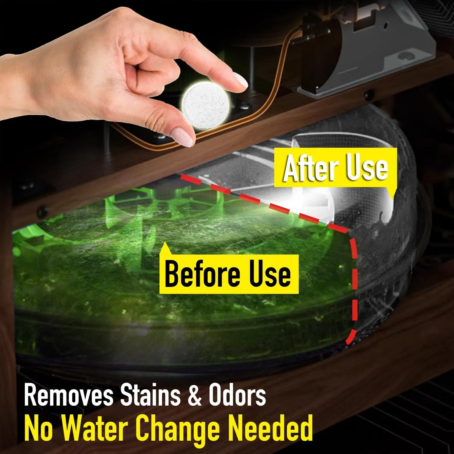 Water Purification Tablets for Rowing Machines | Safe & Eco-Friendly Tank Cleaner for Fresh, Odor-Free Water | Easy-to-Use Cleaning Solution for All Water Rowers (8)