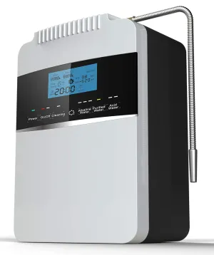 Water Purifier Machine Water Ionizer ORP 500 to -800 PH 2.5-11.2 Alkaline Acid Water Best Home Alkaline Water Filtration System/Instant heating58-136.4 °F/12,000 Liters Per Filter / 7 Water Settings