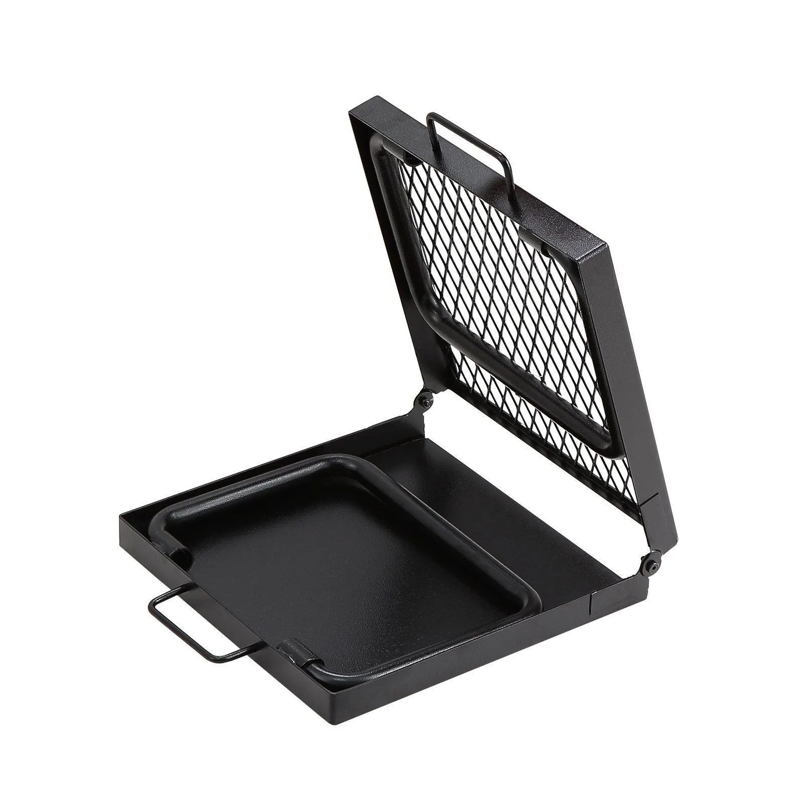 with Steel Heavy Bag, 22.4" Duty Grates Camp Fire Grill, Legs Rack Grilling Open Carrying Equipment 5G-enabled Flame Problem-solving Pit, Grate, Camping Outdoor Portable Cooking for Cooking Fire Folding Over Mesh VEVOR Campfire