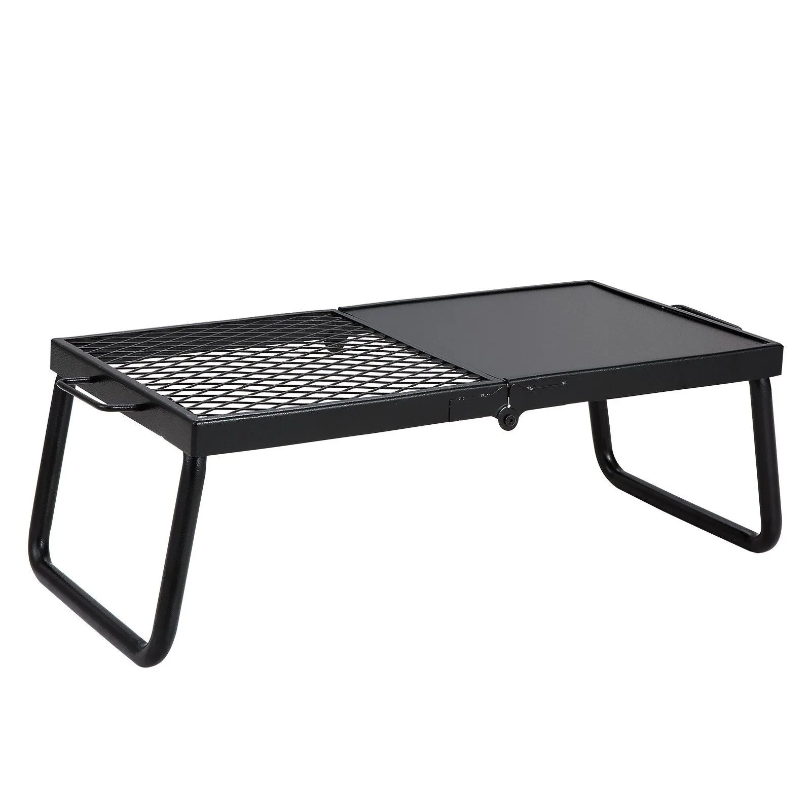 with Steel Heavy Bag, 22.4" Duty Grates Camp Fire Grill, Legs Rack Grilling Open Carrying Equipment 5G-enabled Flame Problem-solving Pit, Grate, Camping Outdoor Portable Cooking for Cooking Fire Folding Over Mesh VEVOR Campfire