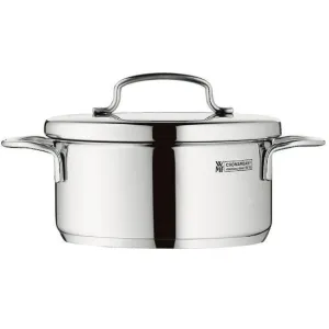 Wmf Low Stainless Steel Casserole With Lid – 12cm/0.7L