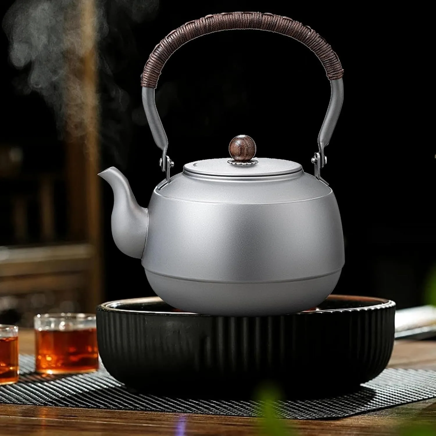 Yajuyi Outdoor Kettle Set for Campfire Cooking and Hiking