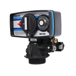 YIYIBYUS 5600SM Water Softener System Digital Timer Control Valve Head for Water Filter Softener Resin Tank with Fine Thread